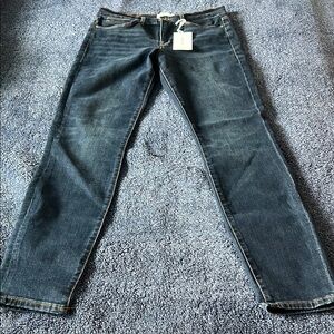 NEW FRAME LE HIGH SKINNY Stylish Blue Denim Jeans SIZE 27